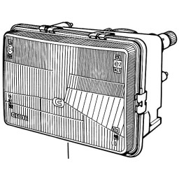 FARO DESTRO ASIMM FIAT 127 IV