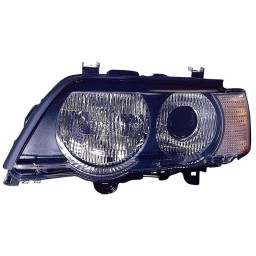 FARO SINISTRO XENON 2DS-HB3 C/FAN CH CON FONDO REG EL BMW X5 E53 09/9912/03