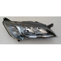 FARO DESTRO H7 CON CORNICE NERA PEUGEOT BOXER 01/14