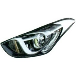 FARO DESTRO  H7 C/MOTOR EL HYUNDAI I30 DAL 01/2012  PARAB CROM