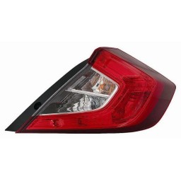 FANALE POSTERIORE SINISTRO EST A LED HONDA CIVIC DAL 01/2016