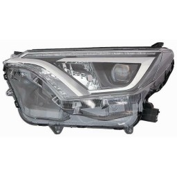 FARO DESTRO  A LED C/MOTOR ELETTR TOYOTA RAV 4 DAL 01/2016 PAR NERA