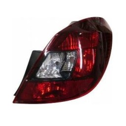 GRUPPO OTTICO FANALINO POSTERIORE SINISTRO BIANCO ROSSO FONDO SCURO OPEL CORSA D 10DAL 2006  5P