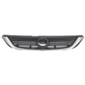 GRIGLIA NERA C/CORNICE CROMATURA OPEL VECTRA B 01/99 IN POI 05/02