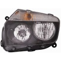 FARO FANALE DESTRO H7-H1 ELETTRICO  DACIA DUSTER DAL  2010 PARAB NERA