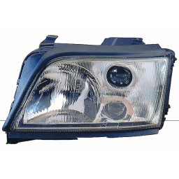 FARO FANALE SINISTRO 2H1-H3 C/FENDINEBBIA  PRED REG ELET AUDI A6 09/94 IN POI 04/97