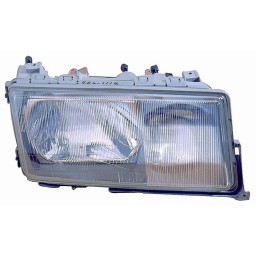 FARO FANALE DESTRO H4-H3 PRED REG PNEUMATICA MERCED 190 W201 01/83 IN POI 05/93