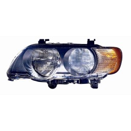 FARO FANALE SINISTRO H7-HB3 C/FAN CH C/MOT EL BMW X5 E53 09/99 IN POI 12/03