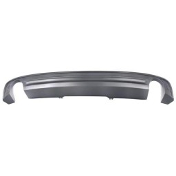 SPOILER PARAURTI POSTERIORE NERO AUDI A4 DAL 2015  S-LINE SCARICO SING DESTRO-SINISTRO