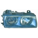 FARO FANALE DESTRO 2H1 PR REG EL BMW SERIE 3 E36 12/90 IN POI VETRO C/GOCCE(HELLA)