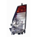 FARO FANALE DESTRO H4 PRED REG EL IND DIREZ ARANCIO NISSAN CABSTAR 10DAL 2006