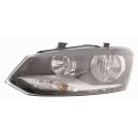 FARO FANALE SINISTRO 2H7 C/MOT EL VWPOLO 09/09 IN POI  MOD HELLA(COMFORT/HIGH LINE)