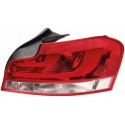 FAN POSTERIORE DESTRO A LED ROSSO CHIARO BMW SR 1 CPE E82-CABRIO E88 DAL 2011