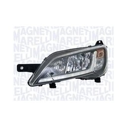 FARO FANALE DESTRO H7 C/CORNICE NERA PEUGEOT BOXER DAL  2014