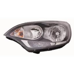 FARO FANALE DESTRO H7-H1 PRED REG EL KIA RIO DAL  2011  PARAB NERA