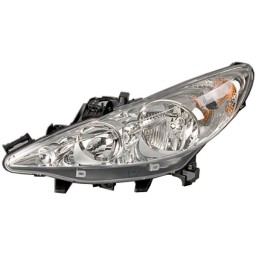 FARO FANALE  SINISTRO H7-H1 C/MOTOR ELETT PEUGEOT 207 DAL  2006