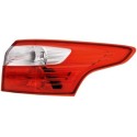 FANALE POSTERIORE DESTRO EST BIANCO ROSSO A LED FORD FOCUS SW DAL  2011