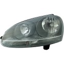 FARO FANALE SINISTRO H7-H7 C/MOTOR ELETT PARAB GRIGIA VW GOLF 5 08/03 IN POI  S/LAMP