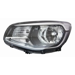 FARO FANALE DESTRO H4 C/DRL ELETTRICO  KIA SOUL DAL  2014   PARAB NERA