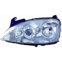 FARO FANALE SINISTRO XENON D2S-H7 PRED REG EL OPEL CORSA C 10/03 IN POI 09/06 (ZKW)