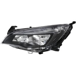 FARO FANALE DESTRO 2H7 C/DRL A LED C/MOT EL OPEL ASTRA J DAL  2010 PAR NERA