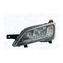 FARO FANALE DESTRO H7 C/DRL A LED C/CORNICE NERA PEUGEOT BOXER DAL  2014