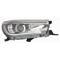 FARO FANALE DESTRO HB3 A LED PRED REG EL TOYOTA HILUX DAL  2016  PARAB NERA