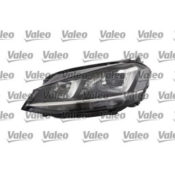 FARO FANALE SINISTRO BIXENO D3S-H7 DBL VW GOLF 7 DAL 2012 PARAB NERA