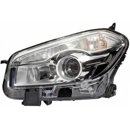 FARO FANALE DESTRO XENO D1S-H7 C/MOTOR ELETT+CENTR NISSAN QASHQAI DAL  2010