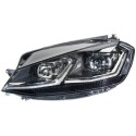 FARO FANALE DESTRO FULL LED DBL C/ILLUM FRONT ADATTIVA VW GOLF 7 DAL 2016