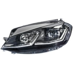 FARO FANALE DESTRO FULL LED DBL C/ILLUM FRONT ADATTIVA VW GOLF 7 DAL 2016