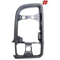 CORNICE CALOTTA DESTRO SPRINTER 2019 IN POI IN PLASTICA NERA