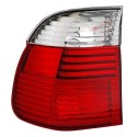 GRUPPO OTTICO FANALINO POSTERIORE DESTRO EST A LED BIANCO-ROSSO BMW SER 5 E39 09/00 IN POI 06/03 SW