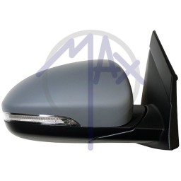 RETROVISORE DESTRO ELETTRICO HYUNDAI TUCSON 2015 IN POI CALOTTA NERA LUCIDA+LUCCIOLA 5 PIN