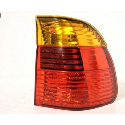 GRUPPO OTTICO FANALINO POSTERIORE DESTRO EST A LED ARANCIO-ROSSO BMW SER 5 E39 09/00 IN POI 06/03 SW