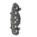 LUCE DIURNA DESTRO A LED CITROEN DS3 11/09 IN POI