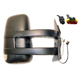 RETROVISORE DESTRO MANUALE BR.LUNGO DAILY 011-2014C/LUCCIOLA+ANTENNA  2 PIN