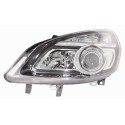 FARO FANALE SINISTRO XEN D1S-H1 PR REG EL REN SCENIC 1108 DAL 2006 02/09 PARAB NERA