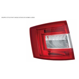 GRUPPO OTTICO FANALINO POSTERIORE SINISTRO A LED SKODA OCTAVIA  DAL 2013 KOMBI