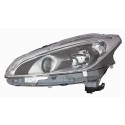 FARO FANALE SINISTRO 2H7 PR.REG EL PEUG 2DAL 2015 C/LUCE DIURNA A LED P.NERA