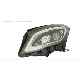 FARO FANALE SINISTRO A LED C/MOTOR ELETTR MERCEDES GLA X156 DAL  2014   P.NERA