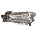 FARO FANALE DESTRO FULL LED C/MOTOR ELETTR MAZDA 3  DAL  2017 PAR NERA