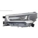 FARO FANALE DESTRO A LED TOYOTA HILUX DAL  2020   CORNICE CROMATA