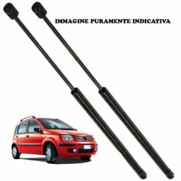 COPPIA MOLLE A GAS PISTONCINI COFANO POSTERIORE FIAT PANDA 169 DAL 2003 A 2011 OEM 46827091