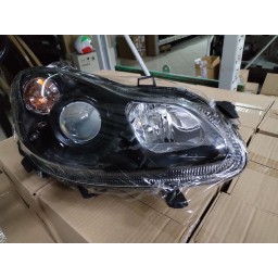 COPPIA FARI FANALI PROIETTORI ANTERIORI SX DX SMART 451 FORTWO DAL 2007 NERI