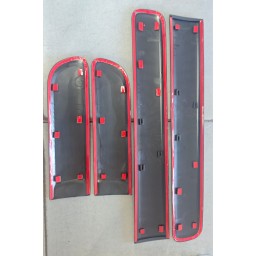 MODANATURE LATERALI FIAT NUOVA PANDA 2012 FASCE PARACOLPI PROTEZIONE PORTIERA